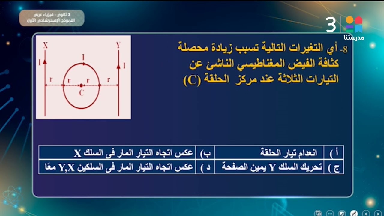 #الفيزياء 🌍 | النموذج الاسترشادي الأول | #الصف_الثالث_الثانوي