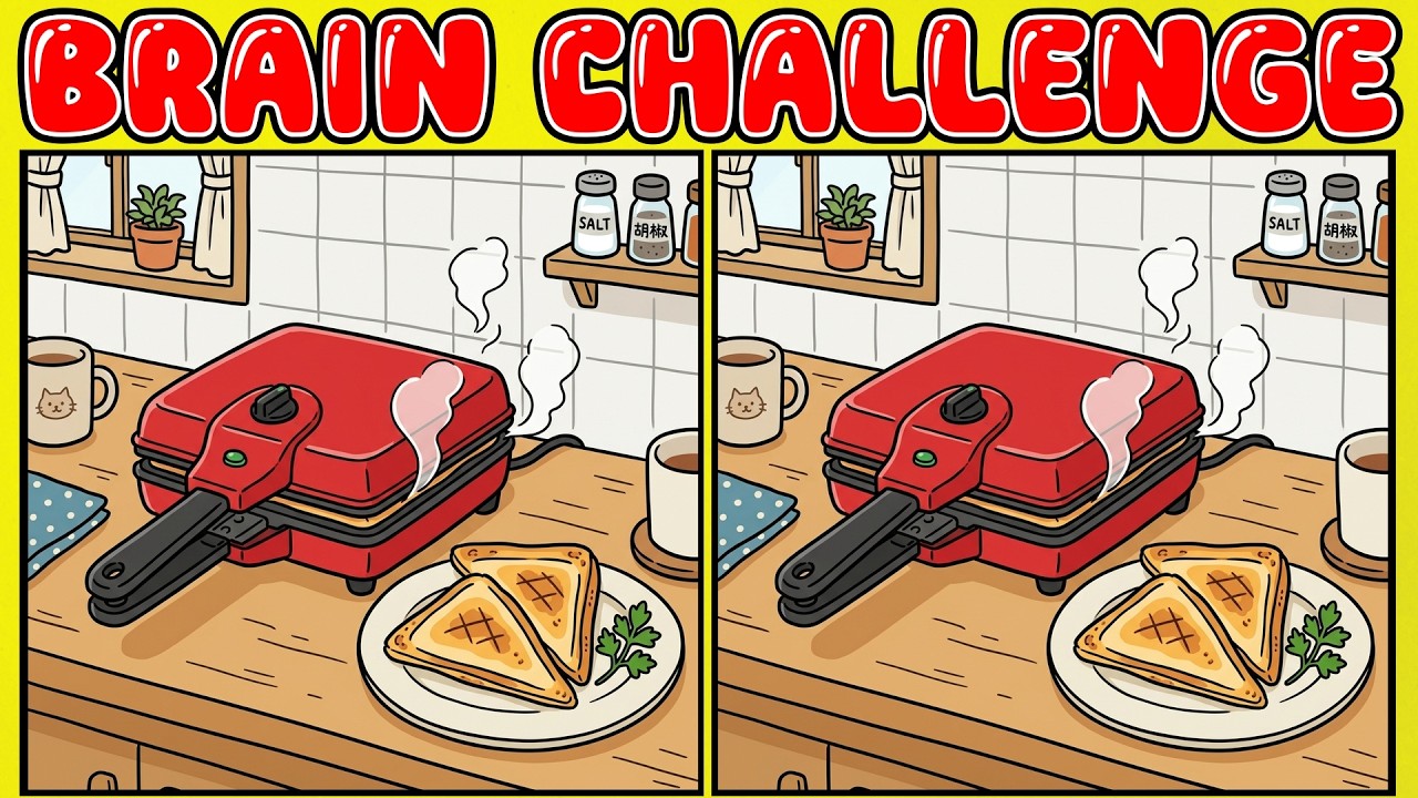 Only Genius Can Find All 3 Differences!! 🔥 Super Hard Spot the Difference