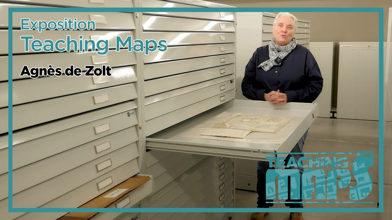 Exposition Teaching Maps : entretien avec Agnès de Zolt, archiviste aux Archives départementales