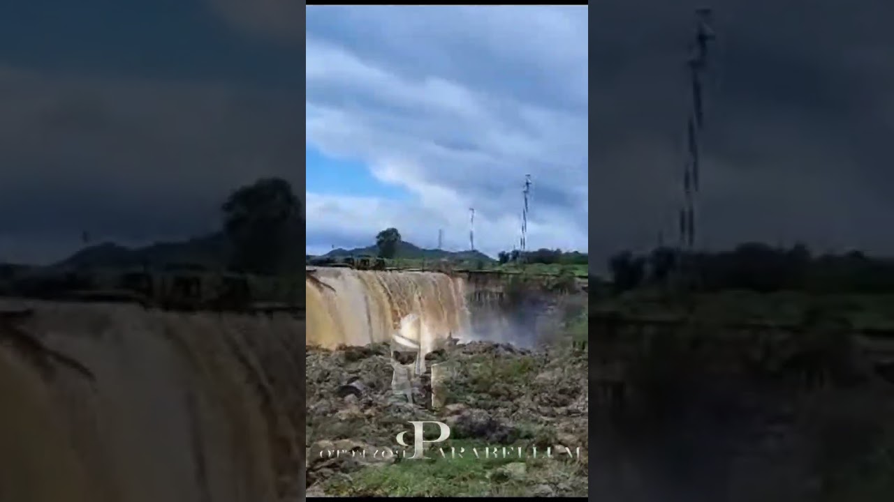 Muro de embalse Guadiato #cambioclimatico #sequia #agua #lluvia #espa&ntilde;a#viral #verdad #shorts#foryou
