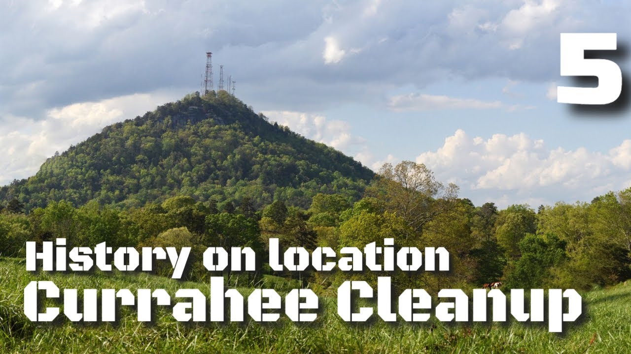Currahee - Hiking the Mountain & Cleaning up Graffiti where the men of Easy Company trained