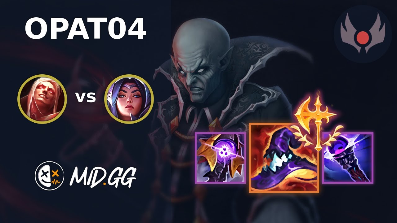 MID.GG: [ Opat04 ] Vladimir TOP vs Irelia | EUW GRANDMASTER | LOL Season 2025