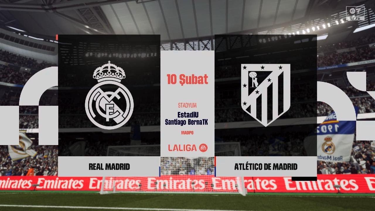 FC 26 Real Madrid vs Atletico madrid full Match PlayStation 5