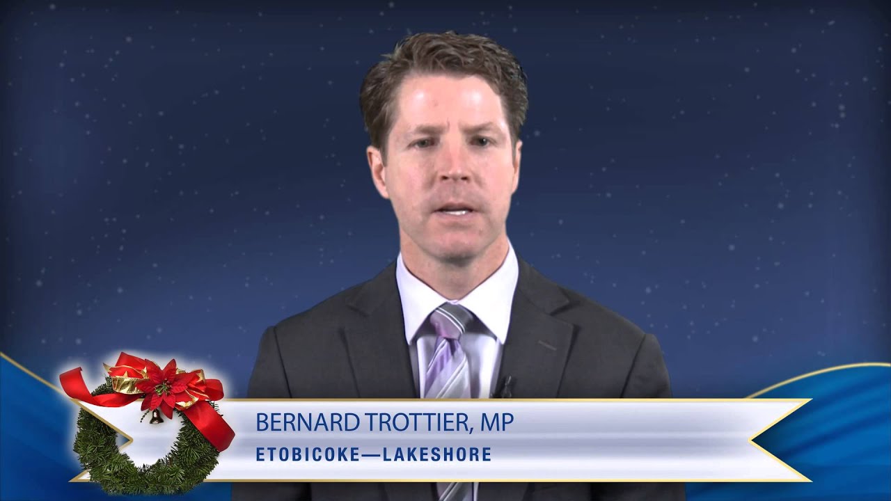 Christmas Greeting 2013 - Bernard Trottier MP