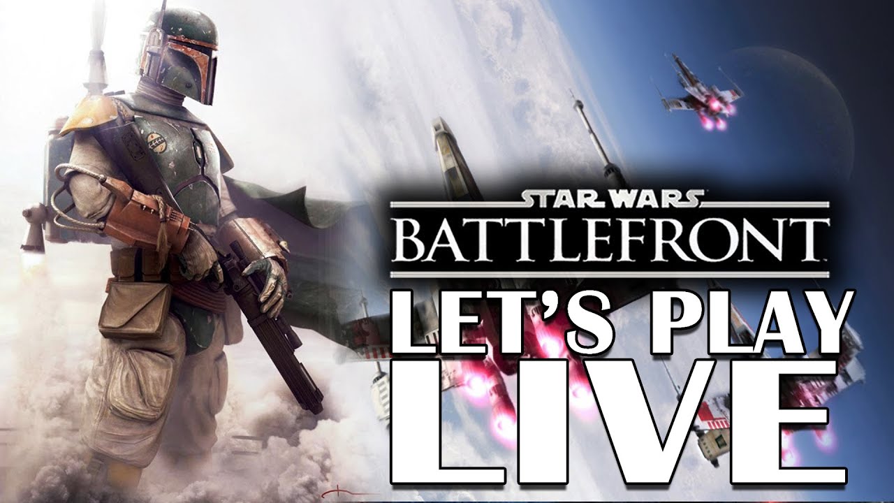 Star Wars Battlefront beta - Live PS4 gameplay