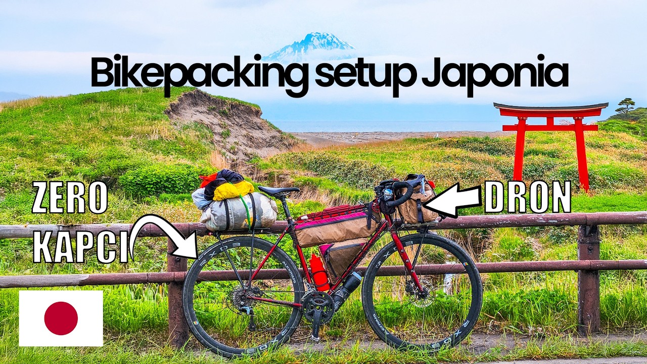 Rower, którym PRZEJECHAŁEM Japonię - Bikepacking Setup