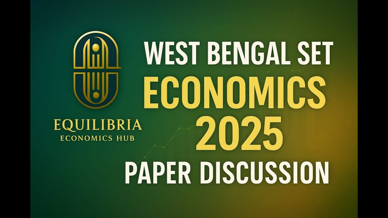 SET SERIES (WEST BENGAL SET ECONOMICS 2024) 02