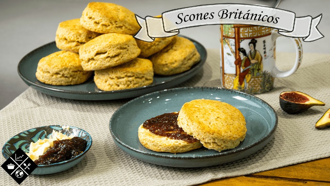 SCONES BRITANICOS | Receta adaptada de Jamie Oliver f&aacute;cil y r&aacute;pida