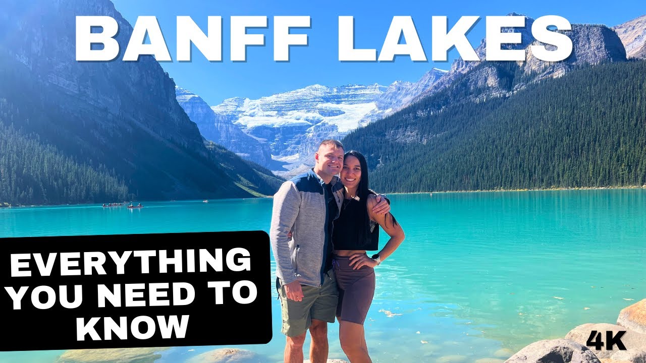 LAKE LOUISE AND MORAINE LAKE | MOST BEAUTIFUL LAKES IN CANADA