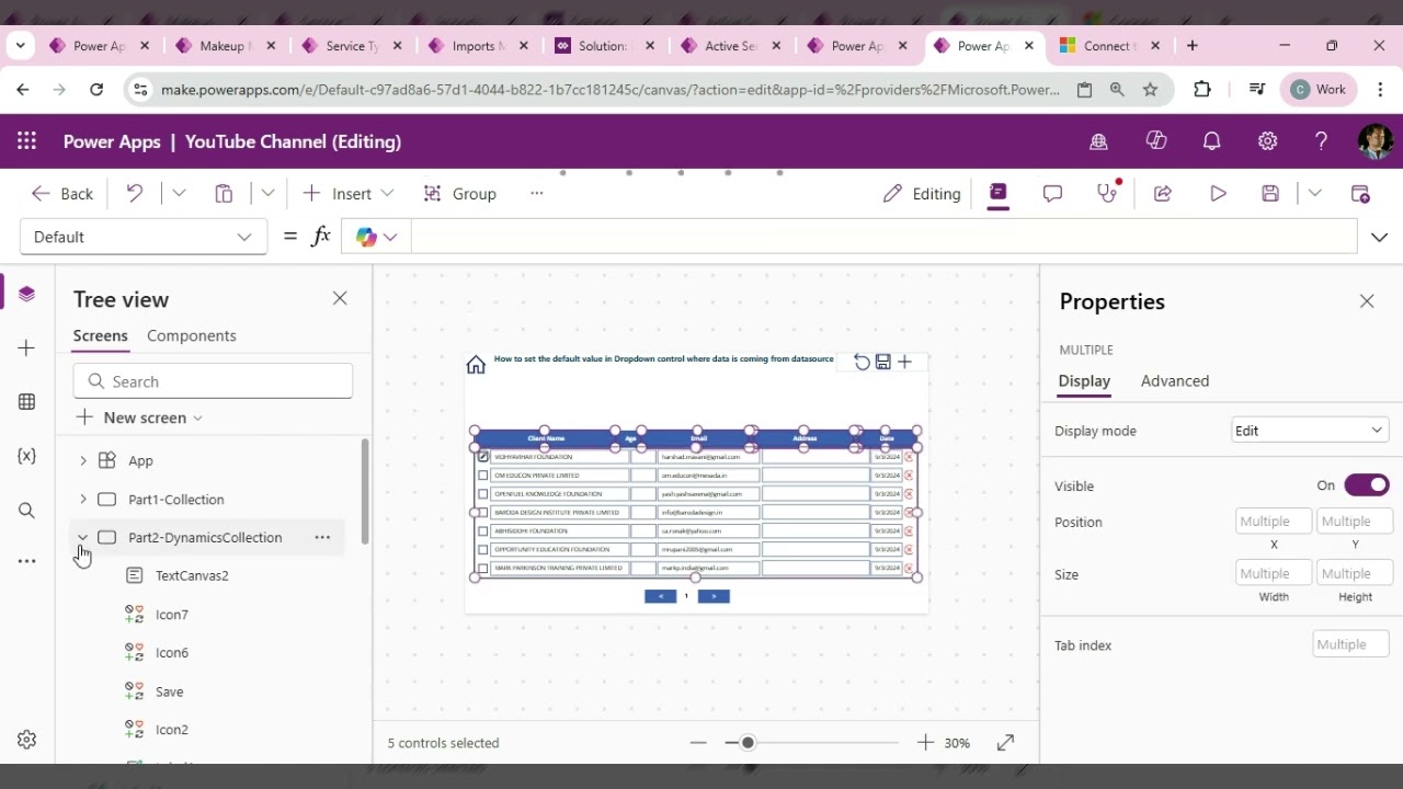 How to enabled horizontal scrolling in PowerApps Canvas Gallery control