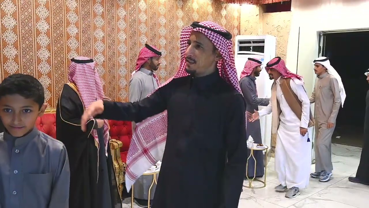 حفل زاوج ساير سرور الرشيدي