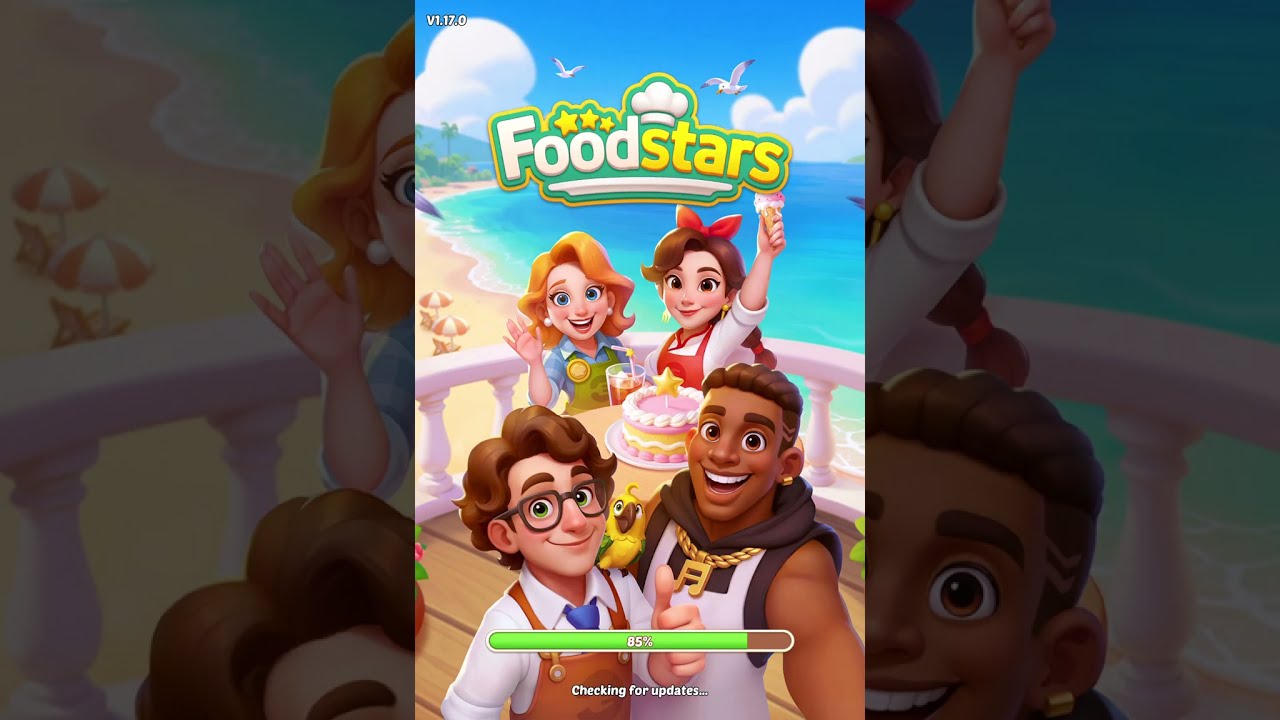 Foodstars: Merge&Cook Gameplay Part 1| No.1 Café on the Corner