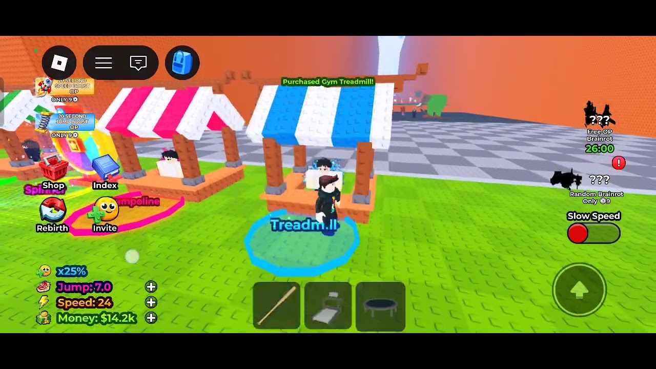 قفزه + سرعه برين روت روبلكس 🔥