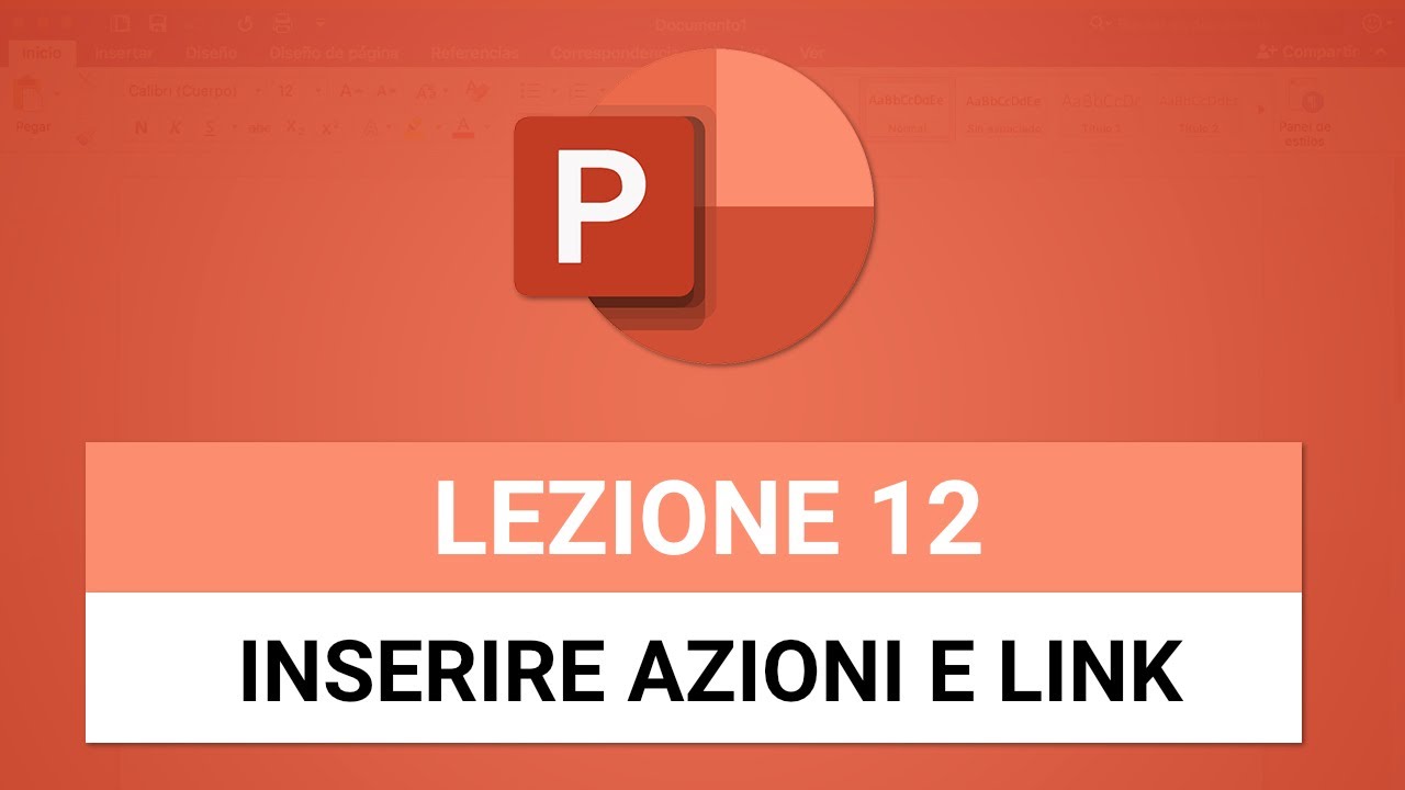 Inserire Azioni, Link e Anteprime (presentazioni interattive) - POWERPOINT TUTORIAL ITALIANO 12