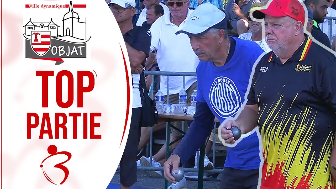 TOP 👍partie de l’année - 32e BELGIQUE vs FAZZINO : International à pétanque d’Objat 2024 - TOP1500