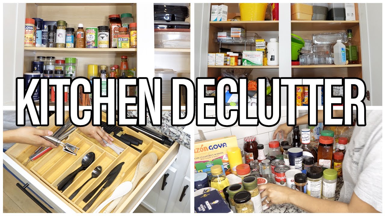 HUGE KITCHEN DECLUTTER AND ORGANIZATION | CLUTTER CLEANING MOTIVATION | FROM CHAOS TO CALM