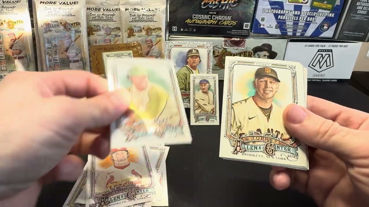 Momentum Shift on Day 2 — 2025 Allen & Ginter Fat Pack Case Rip Gets Spicy