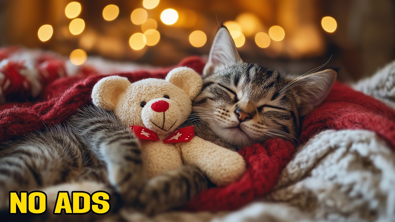 Calming Music for Cats 🐾 Soothing Sounds for Relaxation, Healing Rest, Stress Relief & Deep Sleep