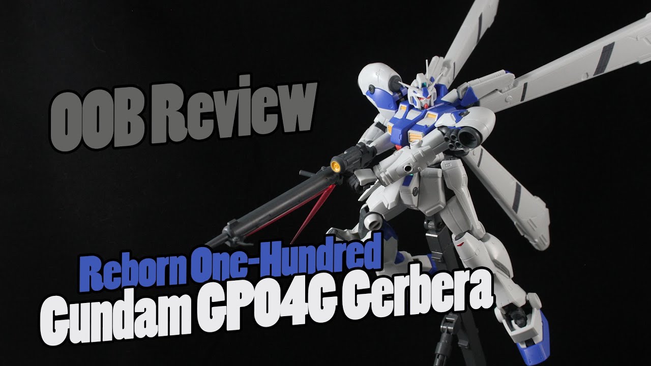 195 - RE/100 Gundam GP04G Gerbera (OOB Review)