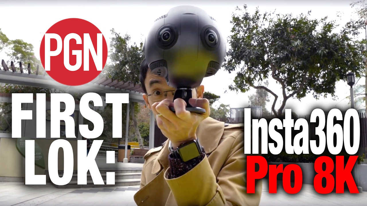 FIRST LOK: Insta360 Pro - 8K 360 Camera - MORE SOLID THAN A MELON!