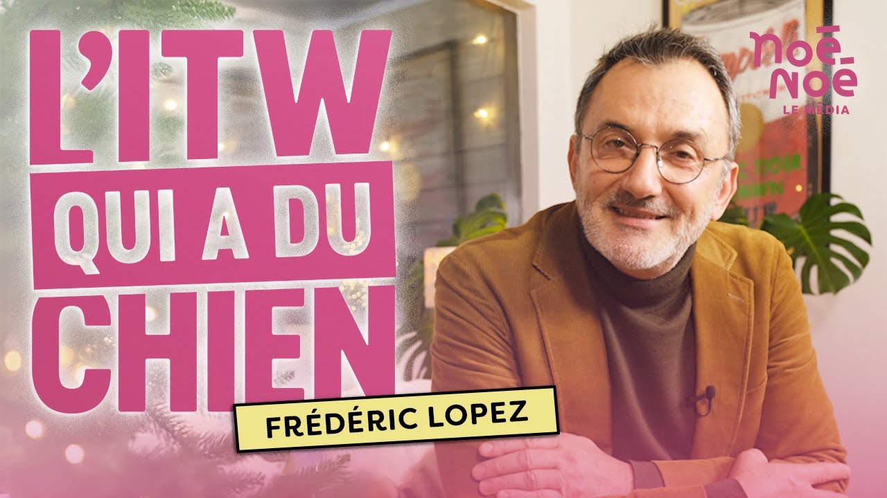 Frédéric Lopez, une vie et une sensibilité façonnée par son lien aux animaux - Noé Noé Le Média