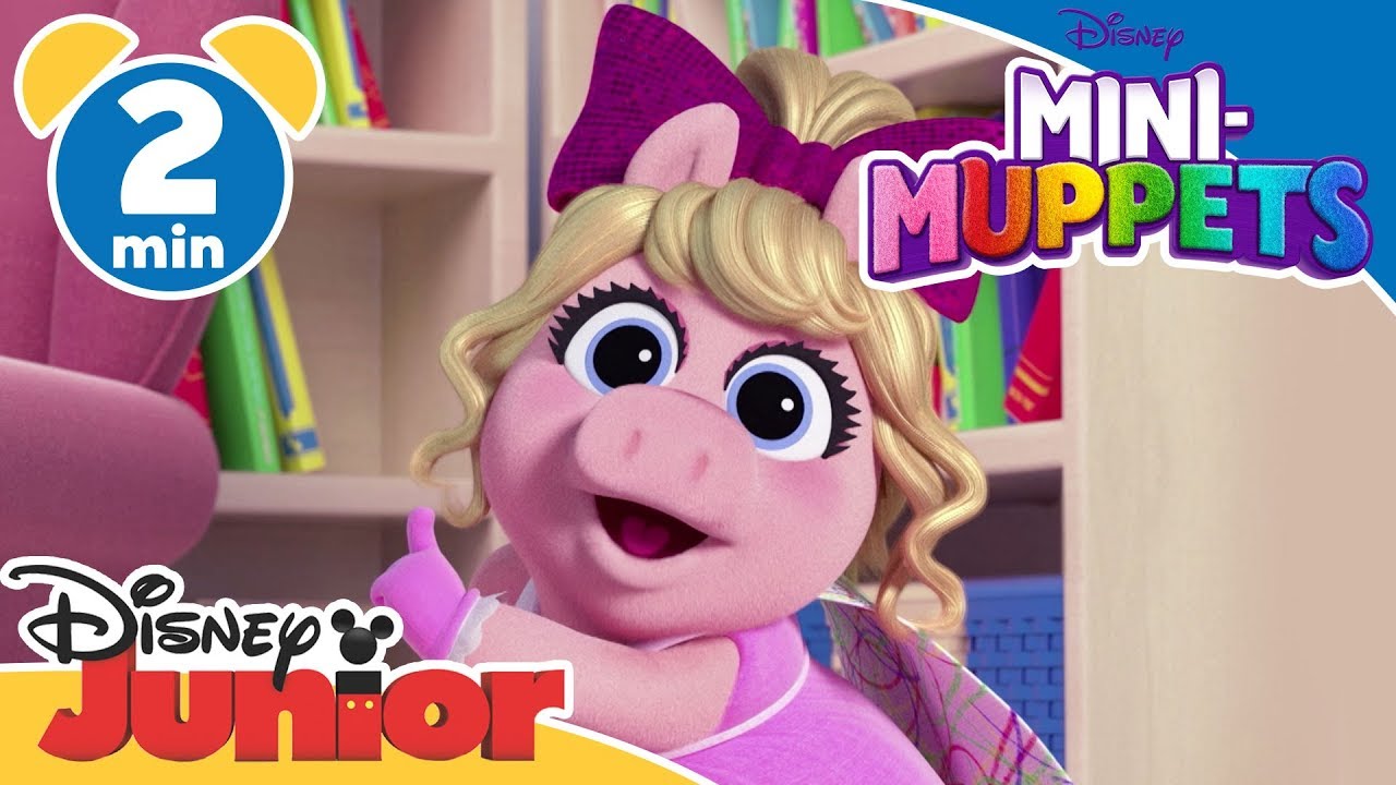 Mini-Muppets | M&oslash;d Piggy! 🐷- Disney Junior Danmark