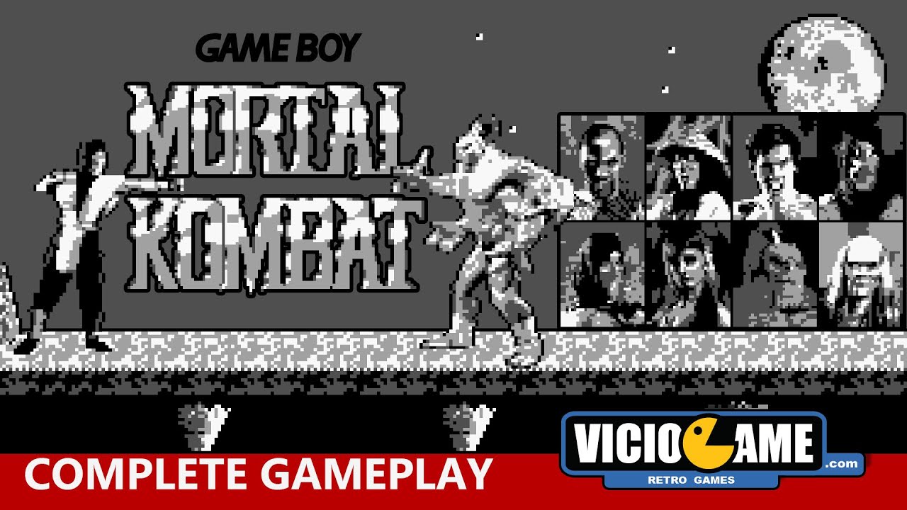 🎮 Mortal Kombat (Game Boy) Complete Gameplay