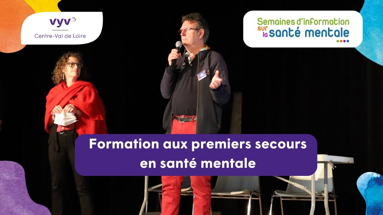 Formation aux premiers secours en santé mentale - SISM 2021 à Tours