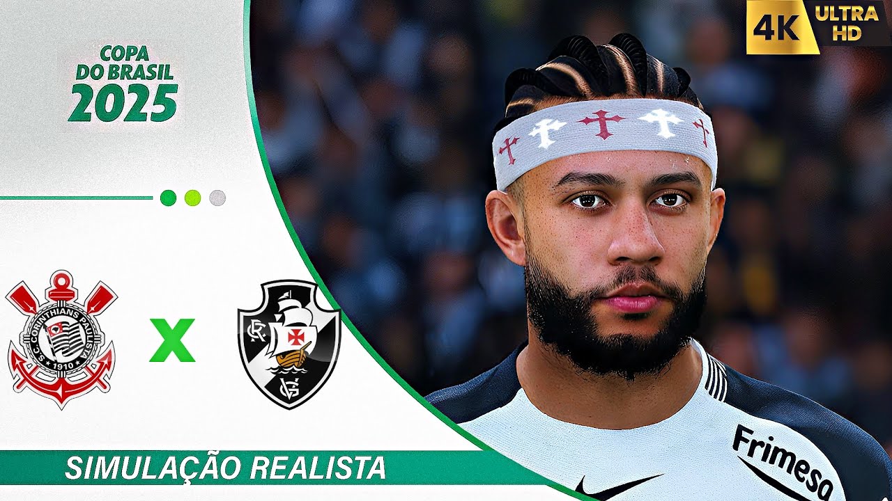 PES 2026 | Corinthians vs Vasco | Simulação Realista [4K60FPS] | Copa do Brasil 2025 | FINAL.