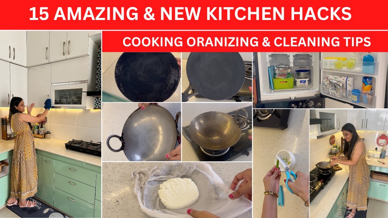 15 Amazing Kitchen Cleaning & Organization Ideas | Kitchen cleaning Tips | Organize Your Kitchen