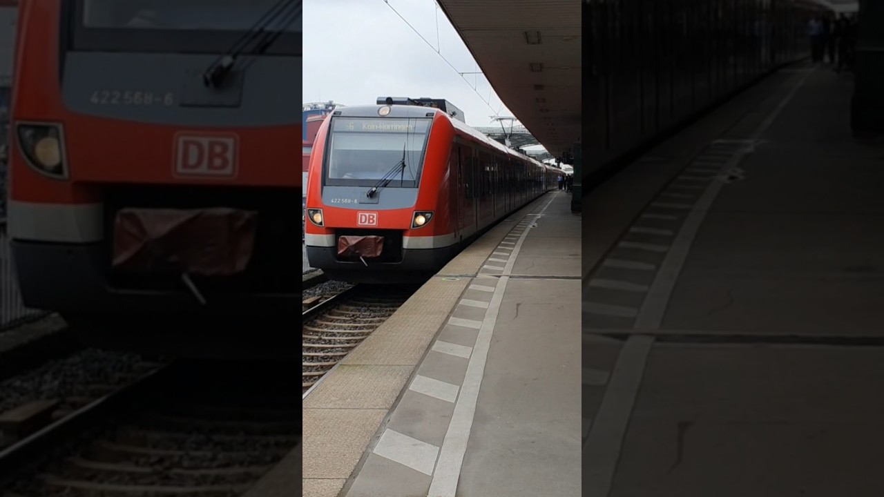08.09.25, BR 422 068 + BR 422 058, Linie S6 K&ouml;ln-Worringen, 14:31 Uhr #shorts #trainspotting