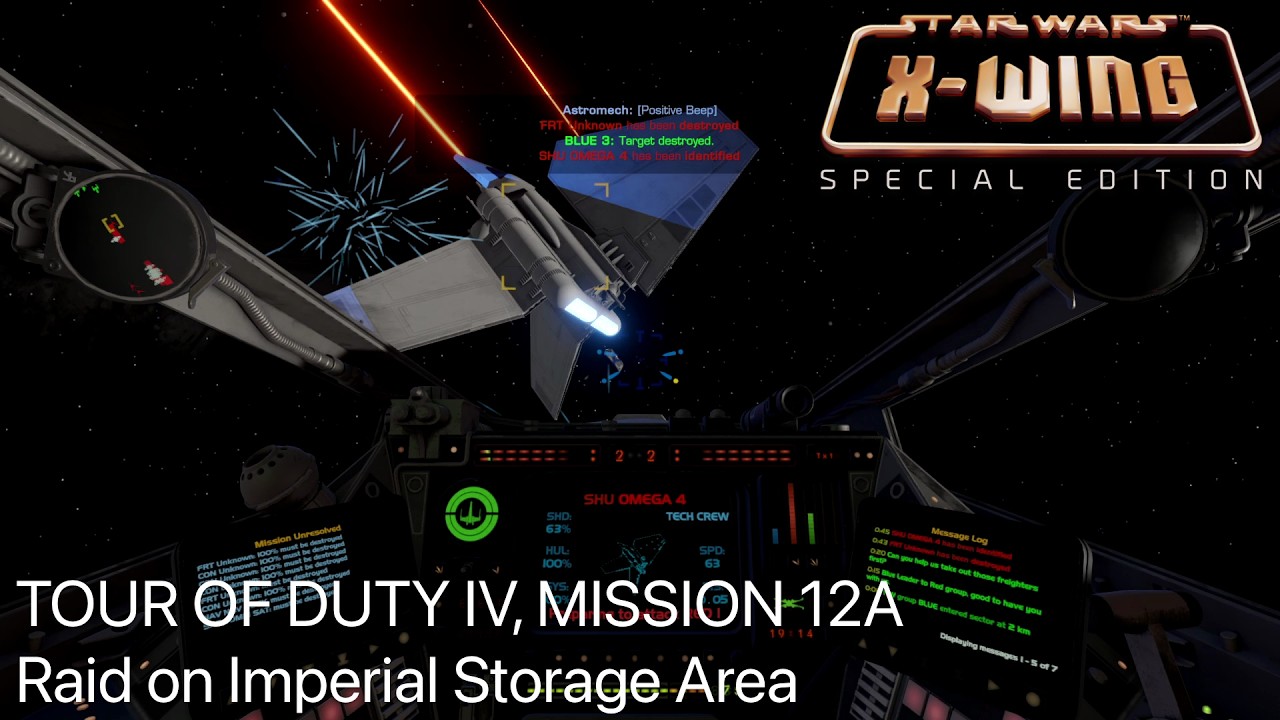 K Plays X-Wing #82 - Tour of Duty IV: Mission 12A - Raid on Imperial Storage Area