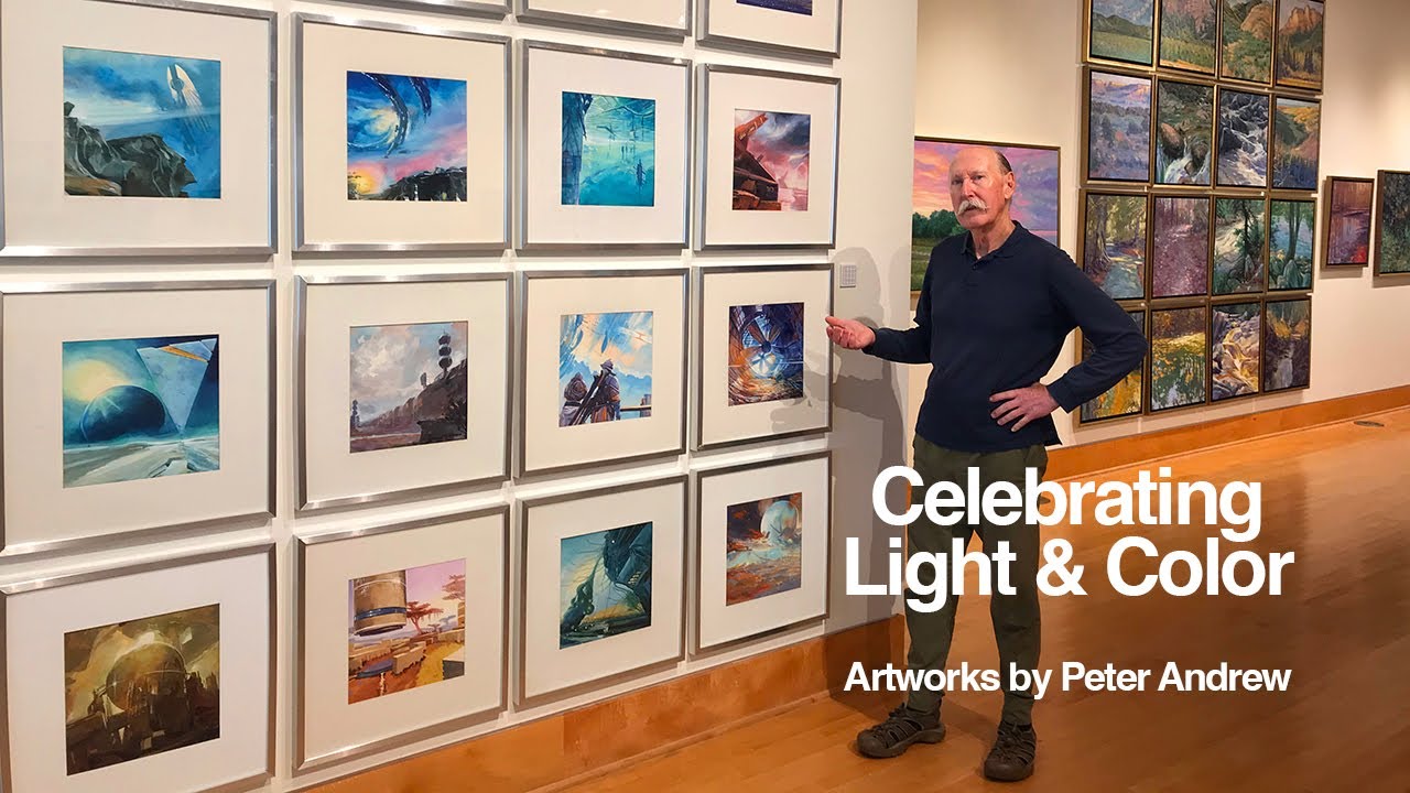 Celebrate Light & Color Artworks by Peter Andrew 2025