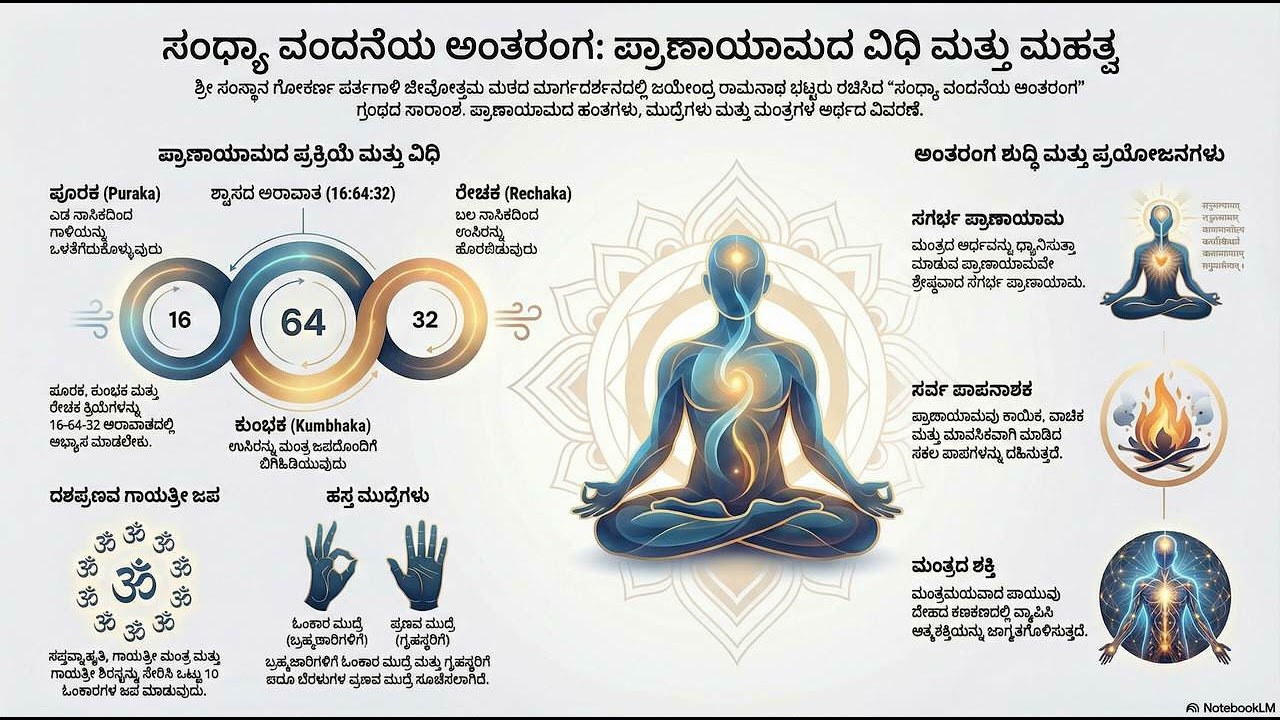 ಸಂಧ್ಯಾವಂದನೆಯ ಪ್ರಾಣಾಯಾಮ ಮತ್ತು ಕುಂಡಲಿನಿ ಜಾಗೃತಿ