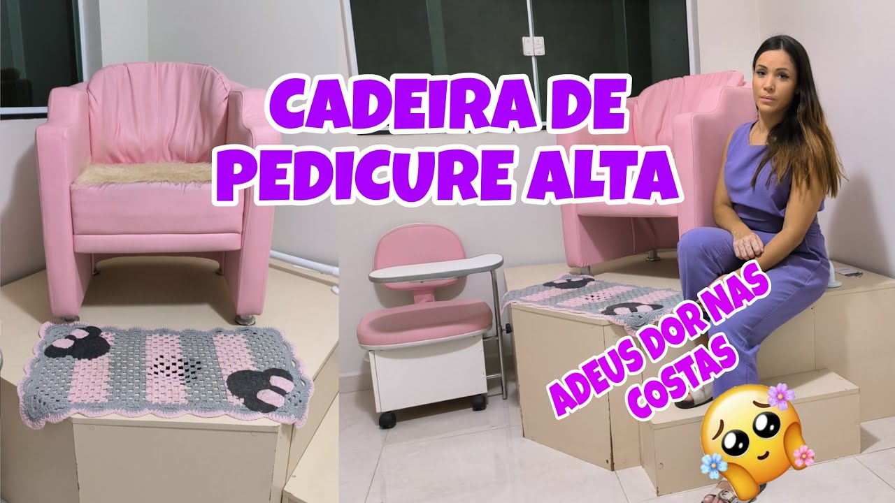MINHA CADEIRA DE PEDICURE DICAS E SUGESTÕES