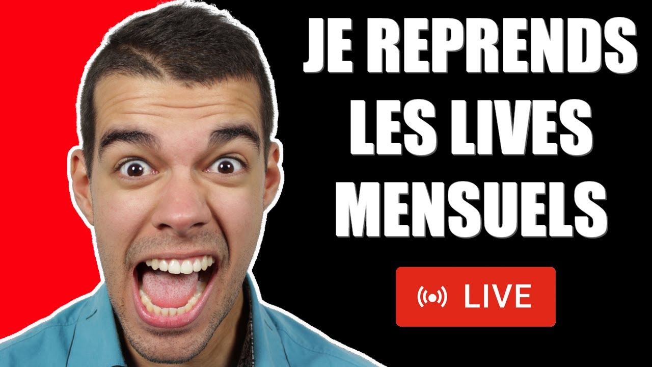 LE RETOUR DES LIVES (CHAQUE DERNIER DIMANCHE DU MOIS) | Tuto Mix LIVE