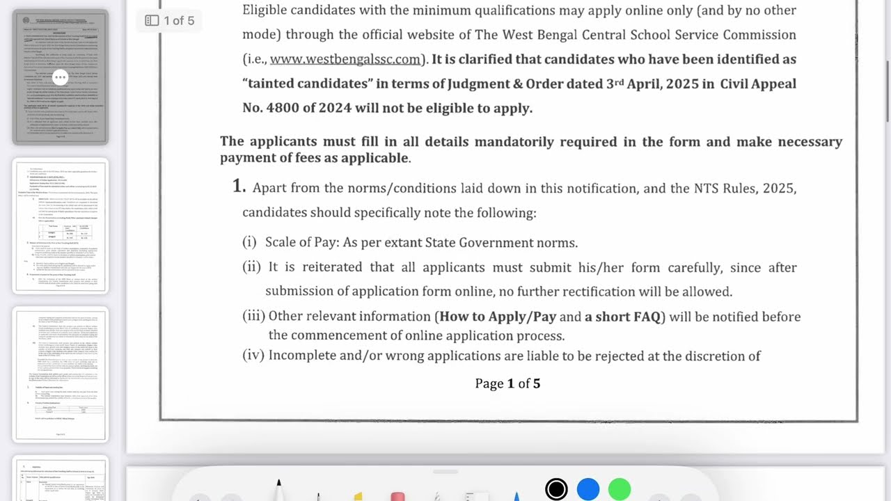 WBSSC Group C and D Recruitment | Official Notification Out | Total Vacancy 8477 Exam Pattern