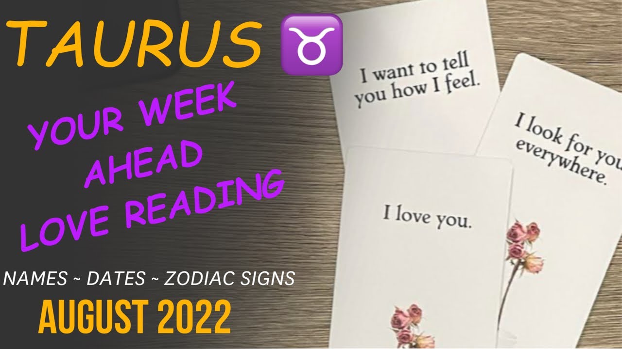 Taurus ♉️ WOW! I&rsquo;m Speechless 😳 Someone Wants To Commit 💕 August 2022 Taurus Love Reading