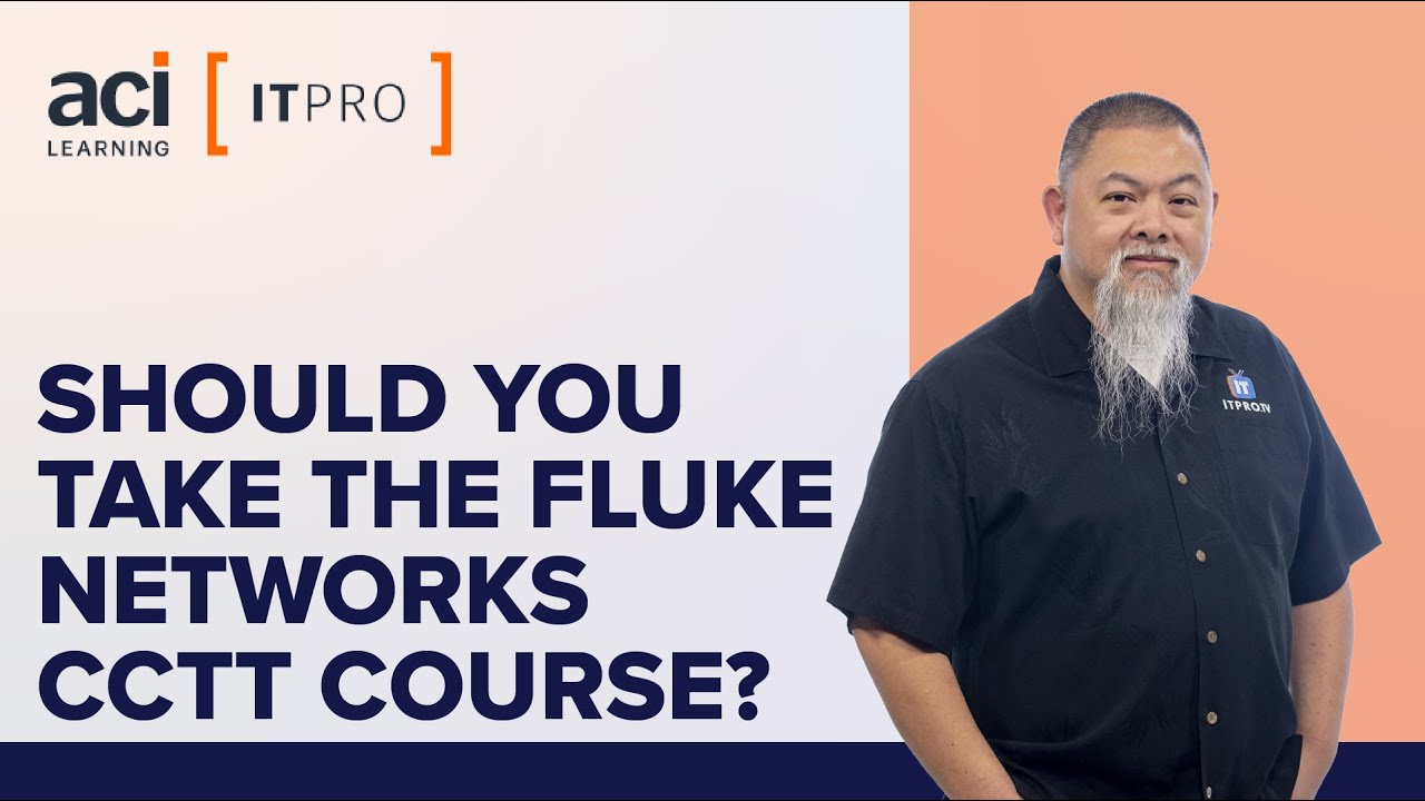 Fluke Networks Certified Cable Test Technician Course Review