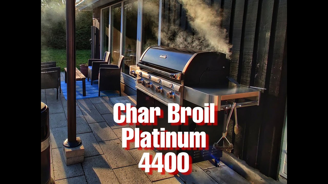 Char-Broil Platinum 4400 udpakning (unboxing) og første indtryk