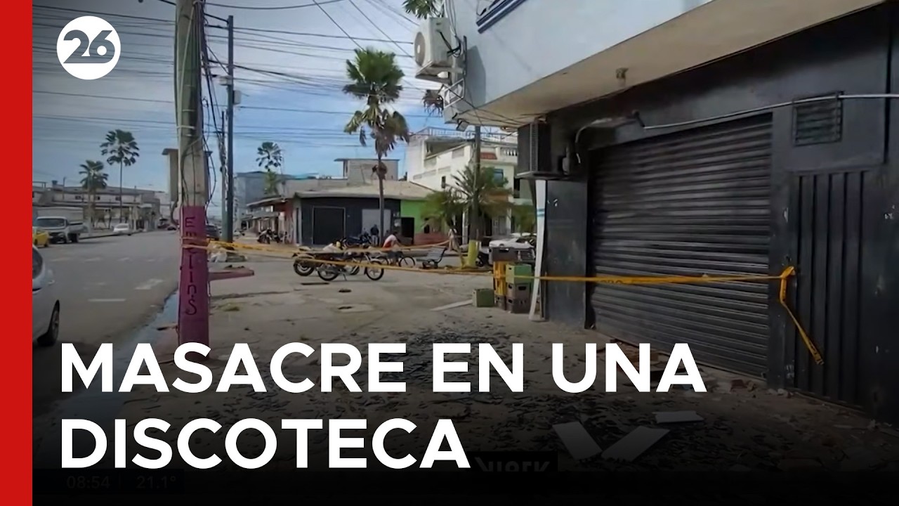 🇪🇨 MASACRE EN DISCOTECA | Grupos criminales abren fuego en zona de ocio