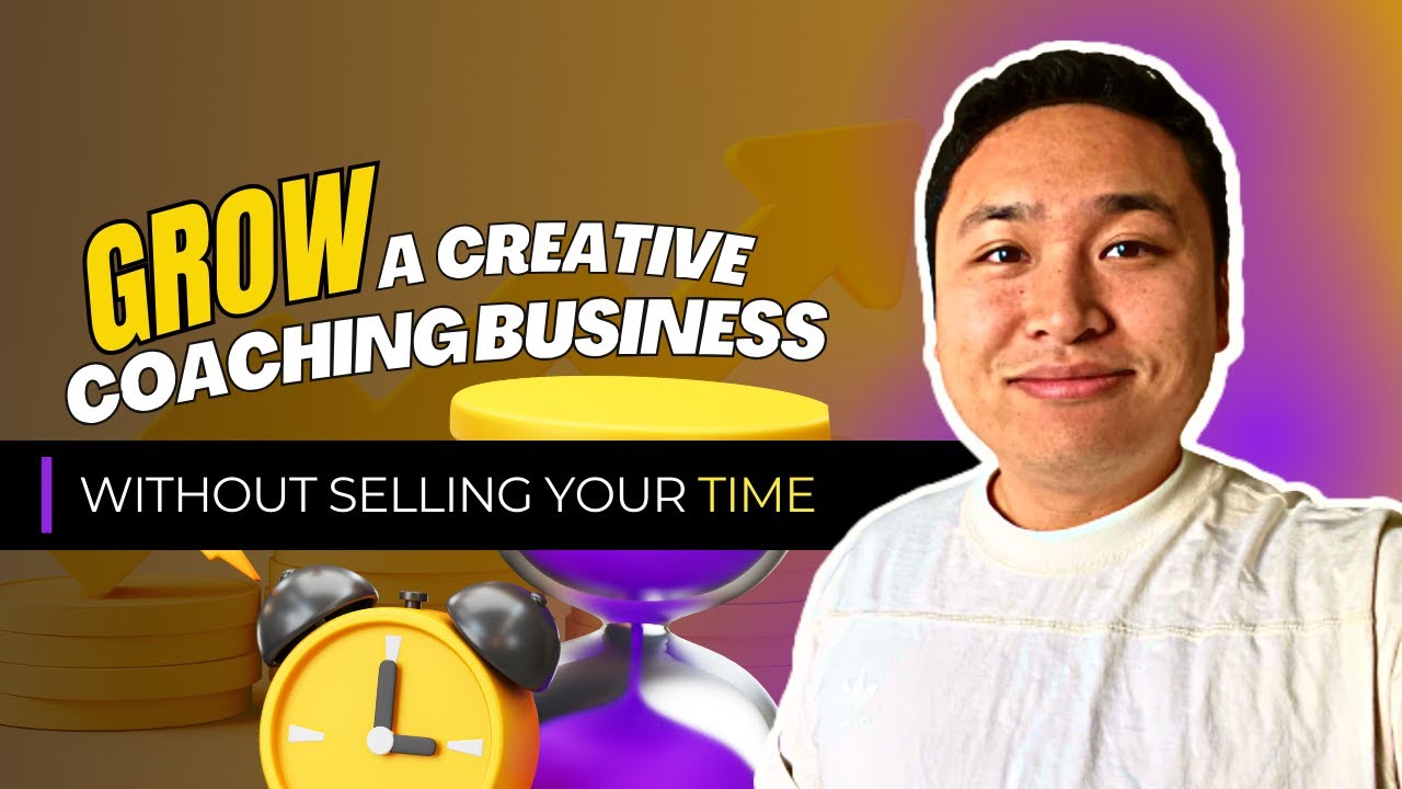 Grow a creative coaching business WITHOUT selling your time 🤯