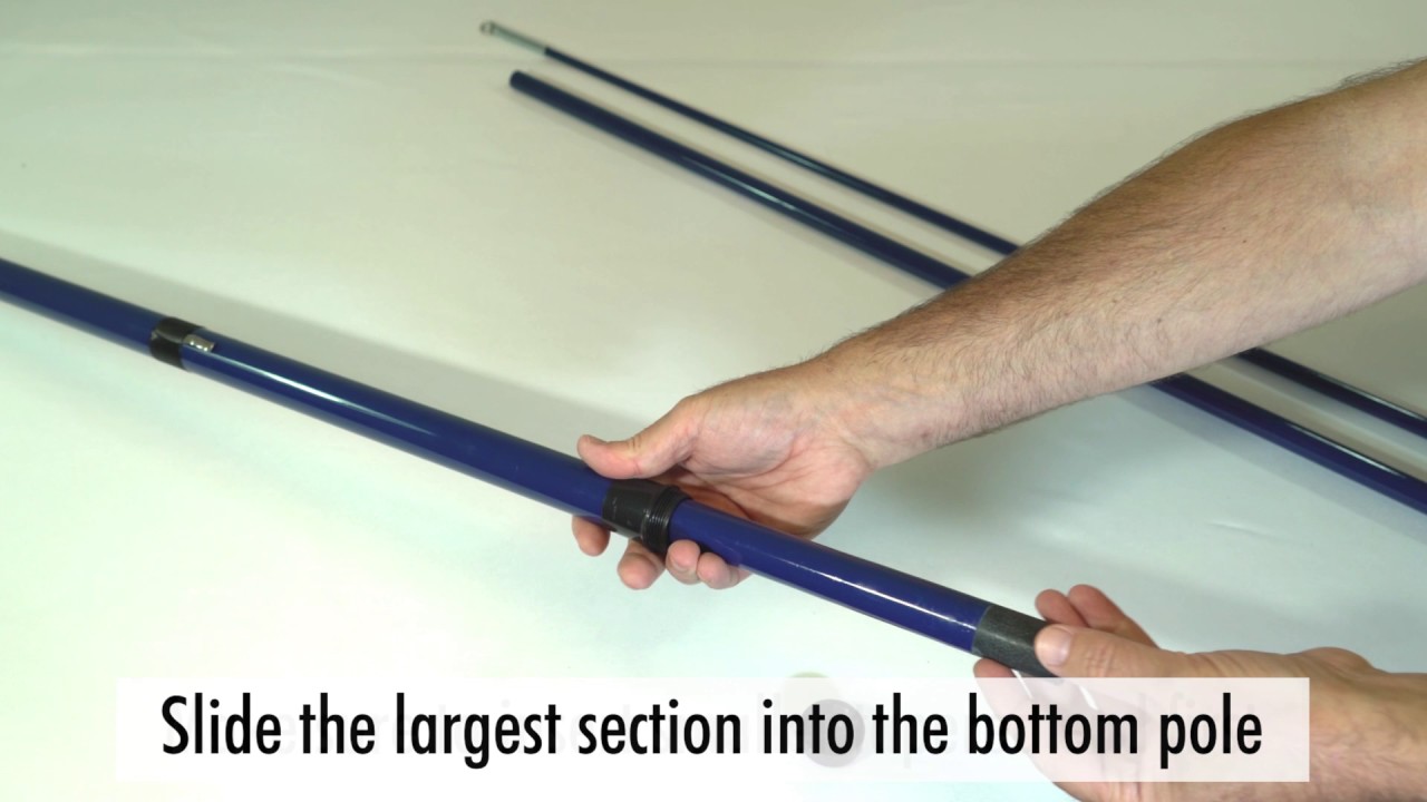 Telescoping Pole Assembly Instructions - In the Breeze