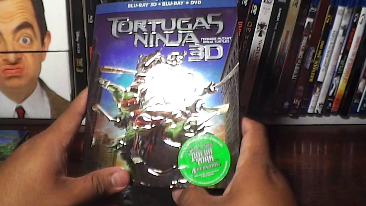 LAS TORTUGAS NIJAS BLU RAY 3D
