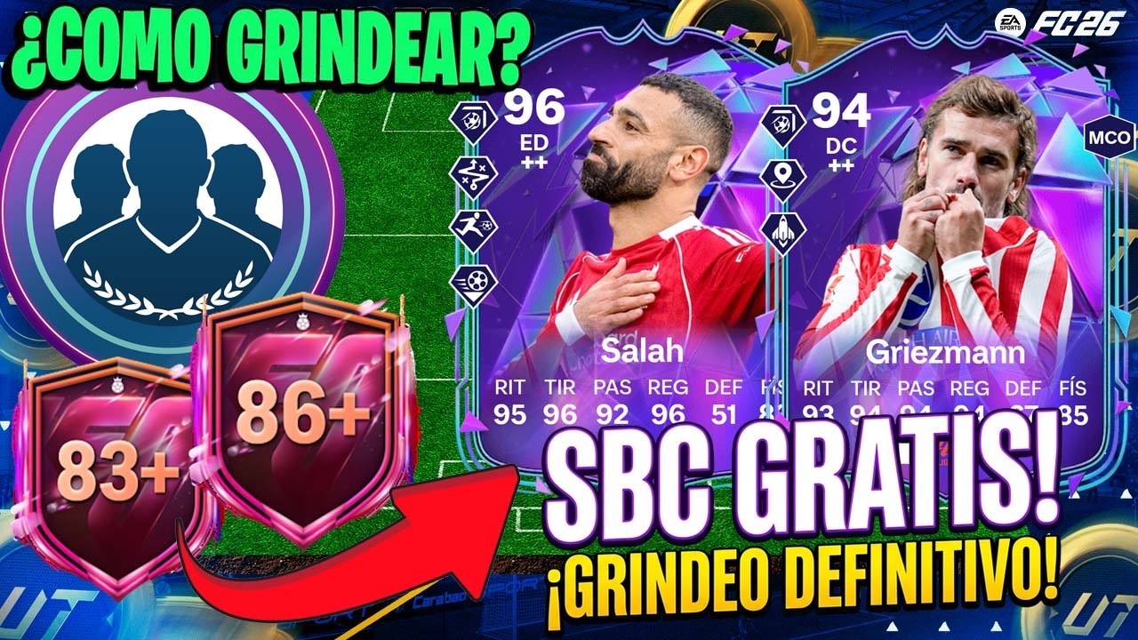 TUTORIAL DE GRINDEO PARA HACER TODOS LOS SBC GRATIS EN EA FC 26