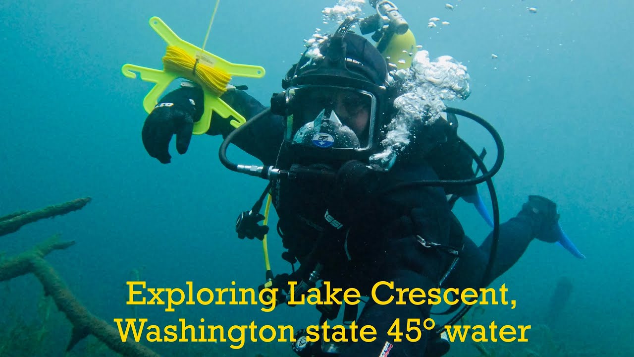 Exploring Lake Crescent scuba diving , Washington state/Ruby Beach