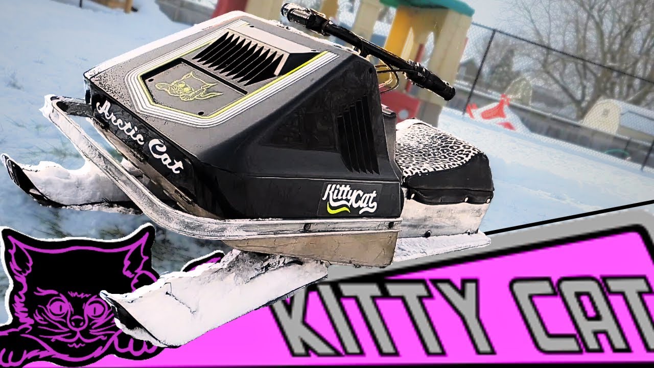 Rebuilding a Classic - ARCTIC CAT KITTY CAT - Kids Snowmobile