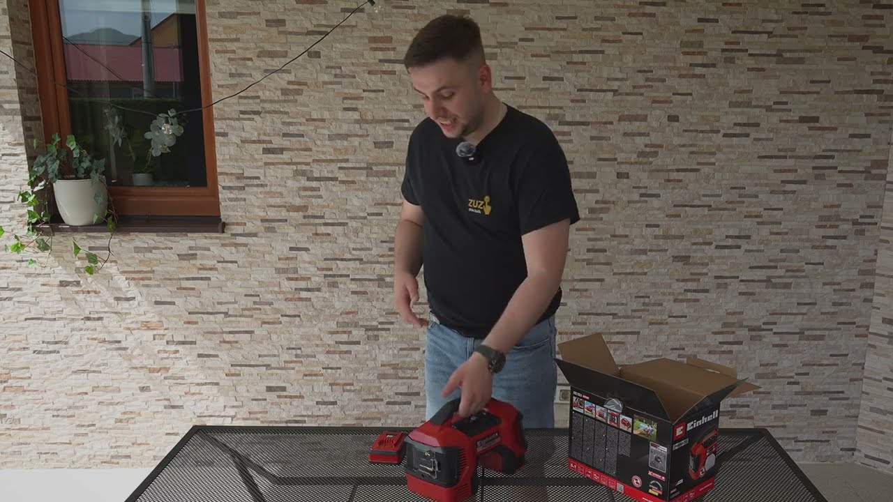 UNBOXING, EINHELL PXC HIBRIDNI KOMPRESOR PRESSITO! dobio na poklon, od supruge!