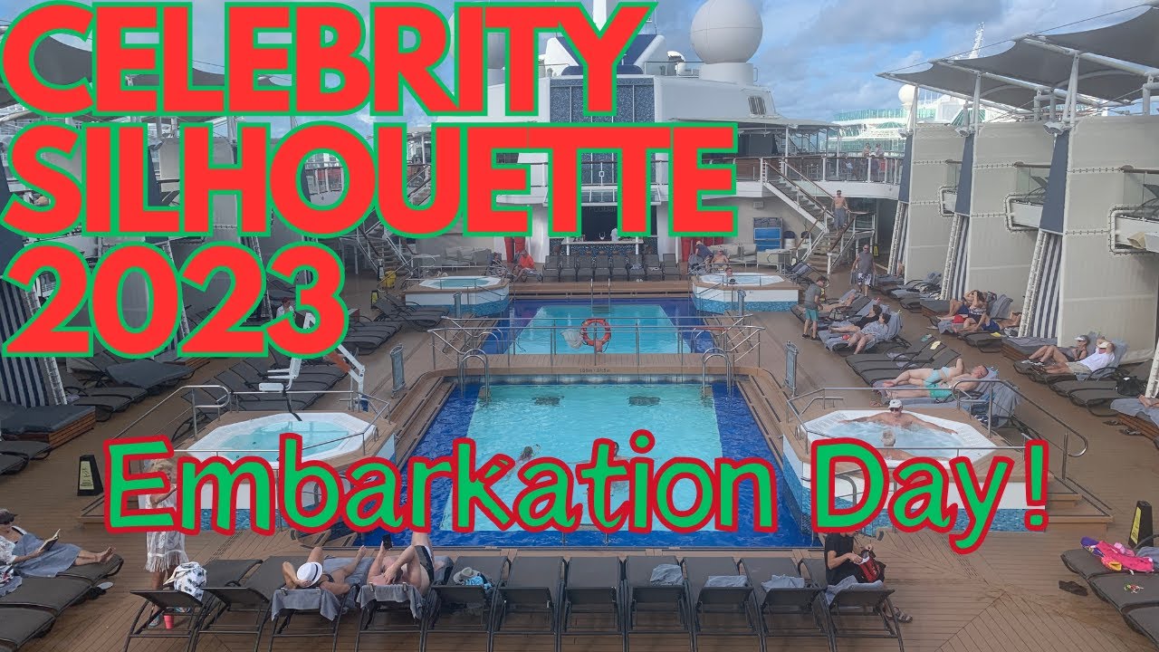 CELEBRITY SILHOUETTE HOLIDAY CRUISE 2023 | Embarkation Day