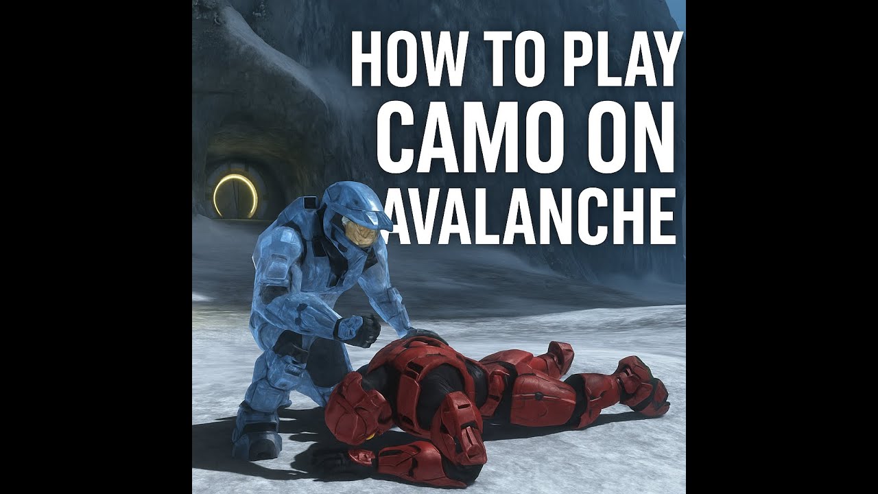 HOW TO PLAY CAMO ON AVALANCHE | Halo 3 Multiplayer (Big Team Slayer)
